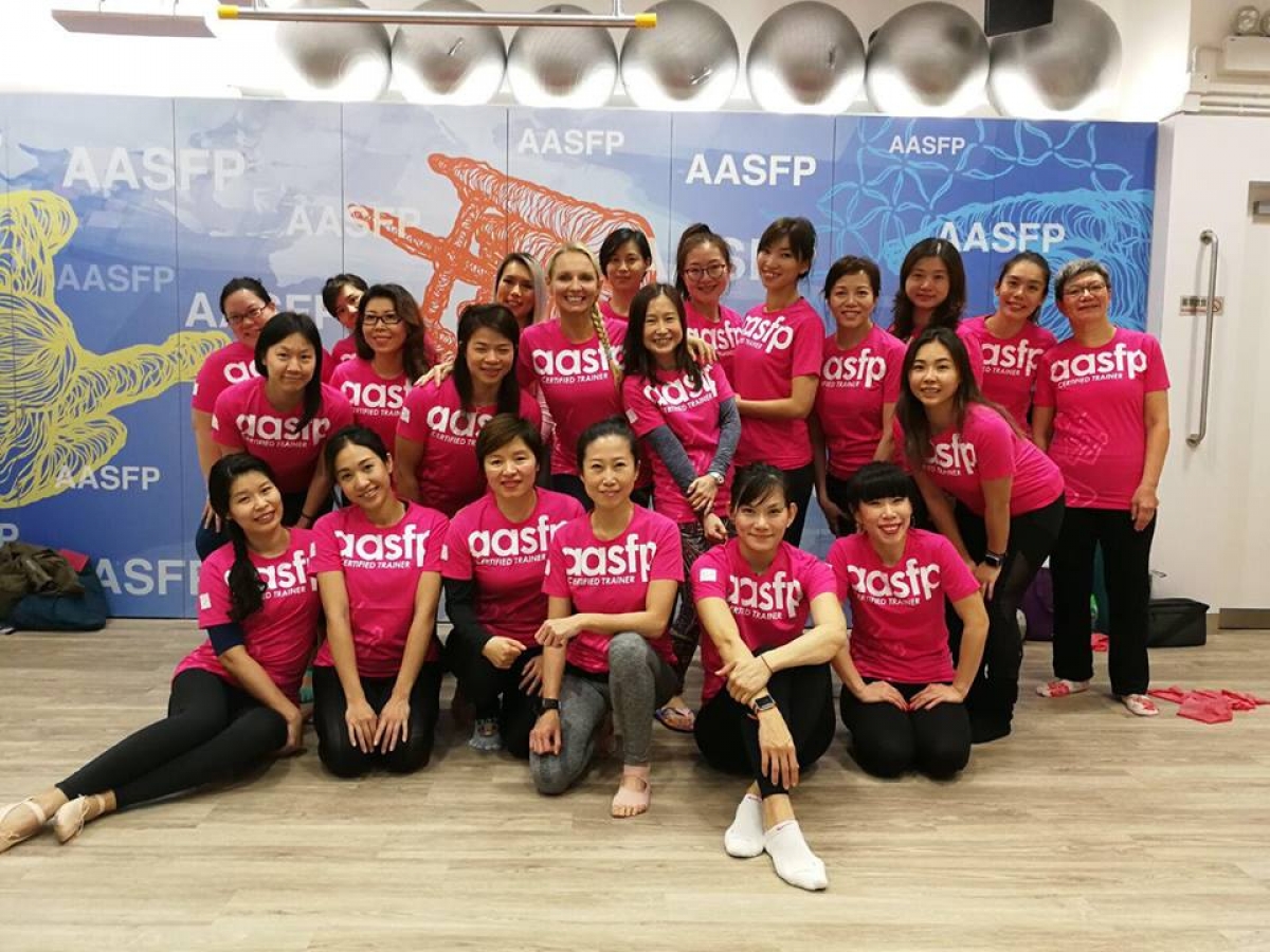 AASFP 2018年國際班第一炮-Bbarreless 證書課程今日隆重舉行!
